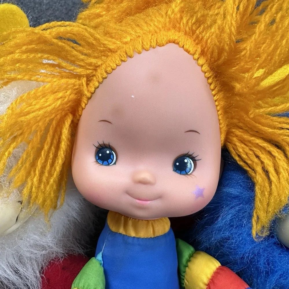 Vintage Rainbow Brite Doll Plush Lot Hallmark 1983 Sprite Bundle